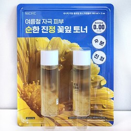 Nessific Real Floral Calendula Petal Toner 180ml x 2 packs / 네시픽 리얼 플로럴 카렌둘라 꽃잎 토너 180ml x 2입