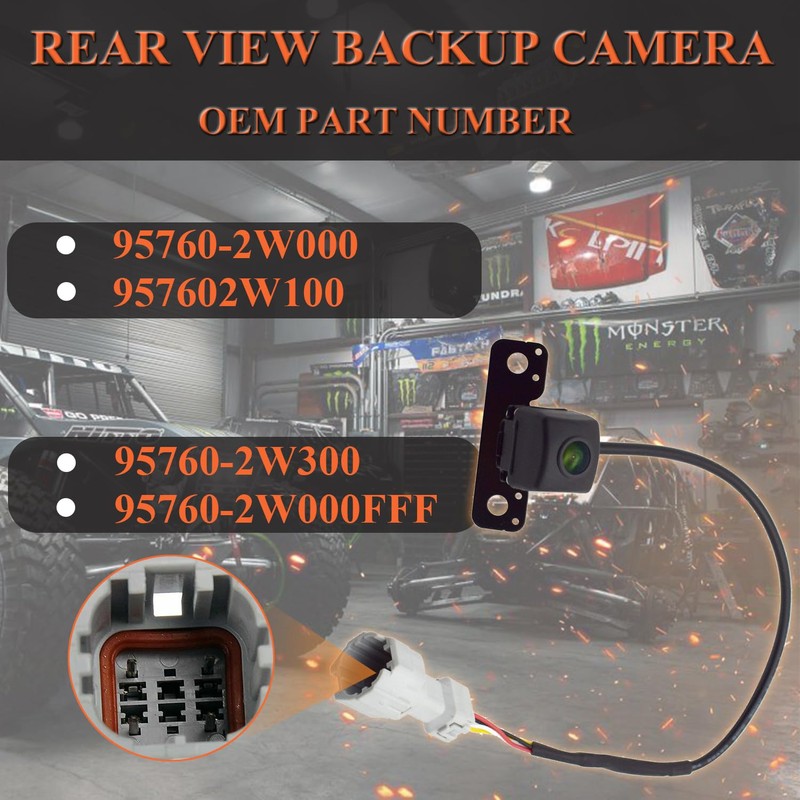 TINJO Car Rear View Back up Camera HD Fit for