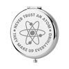 bobauna Scientist Pocket Mirror Science Lovers Gift Never Trust an