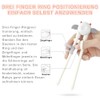 Funalix 2 Pairs of Children's Training Chopsticks with Aid -