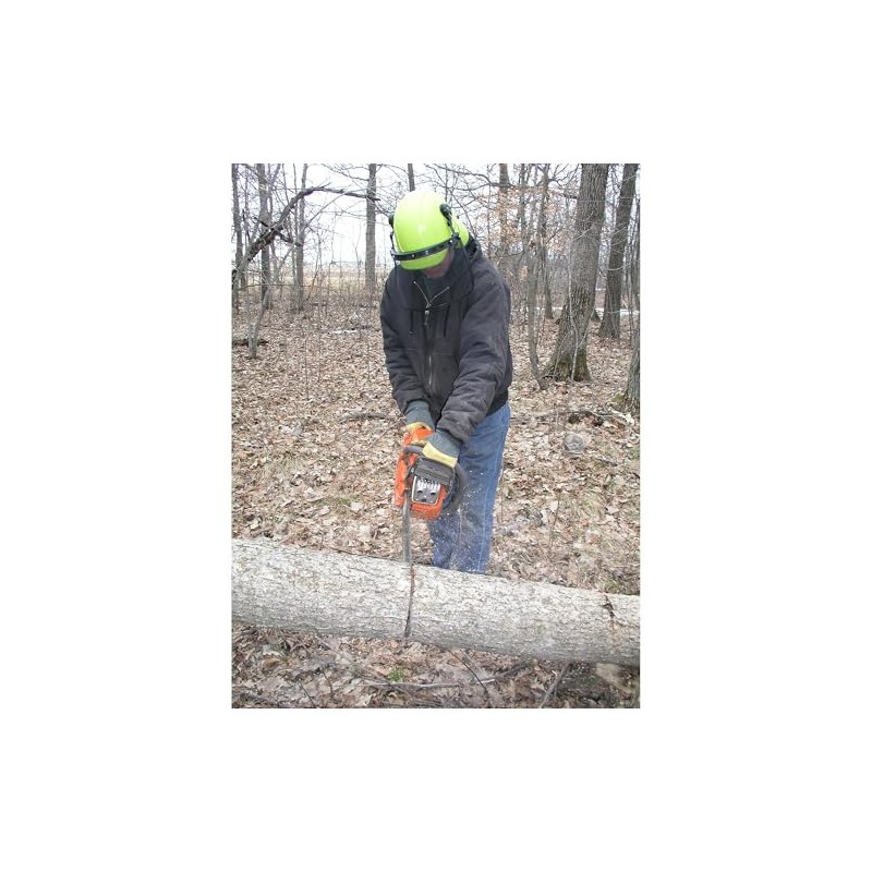 Timber Tuff TMW-09 Loggers Helmet Green