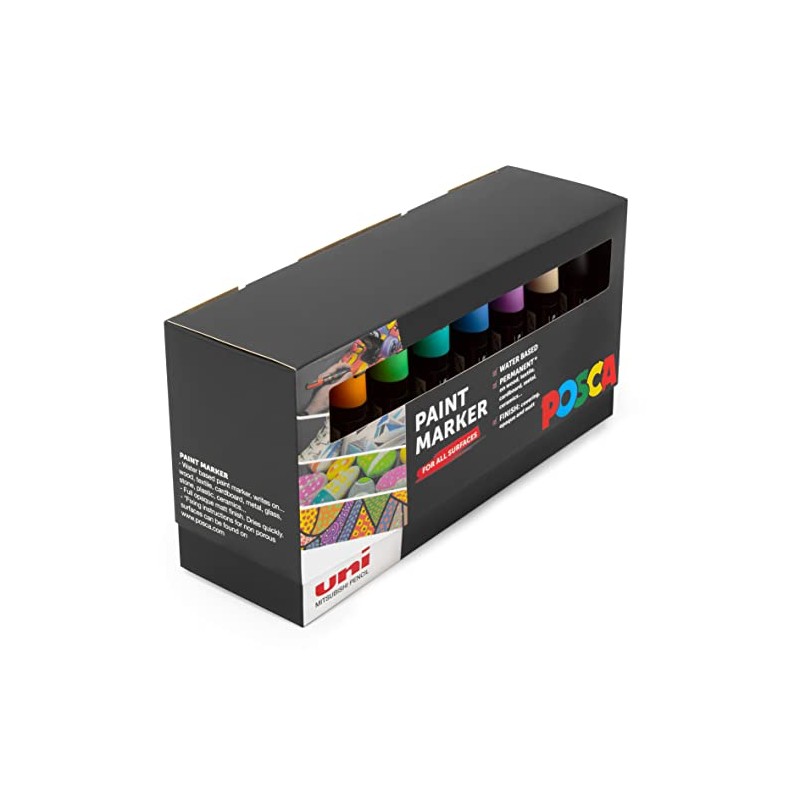 POSCA - PC-5M - Paint Marker Art Pens - 1.8-2.5mm