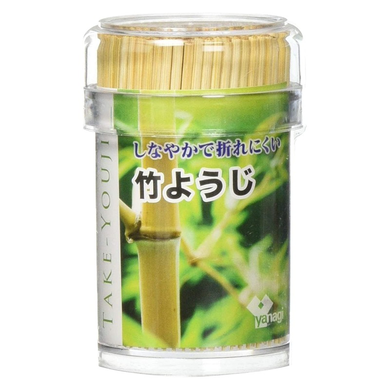 Yanagi Products Y-078 Bamboo Toothpicks, 2.6 inches (6.5 cm), Approx.
