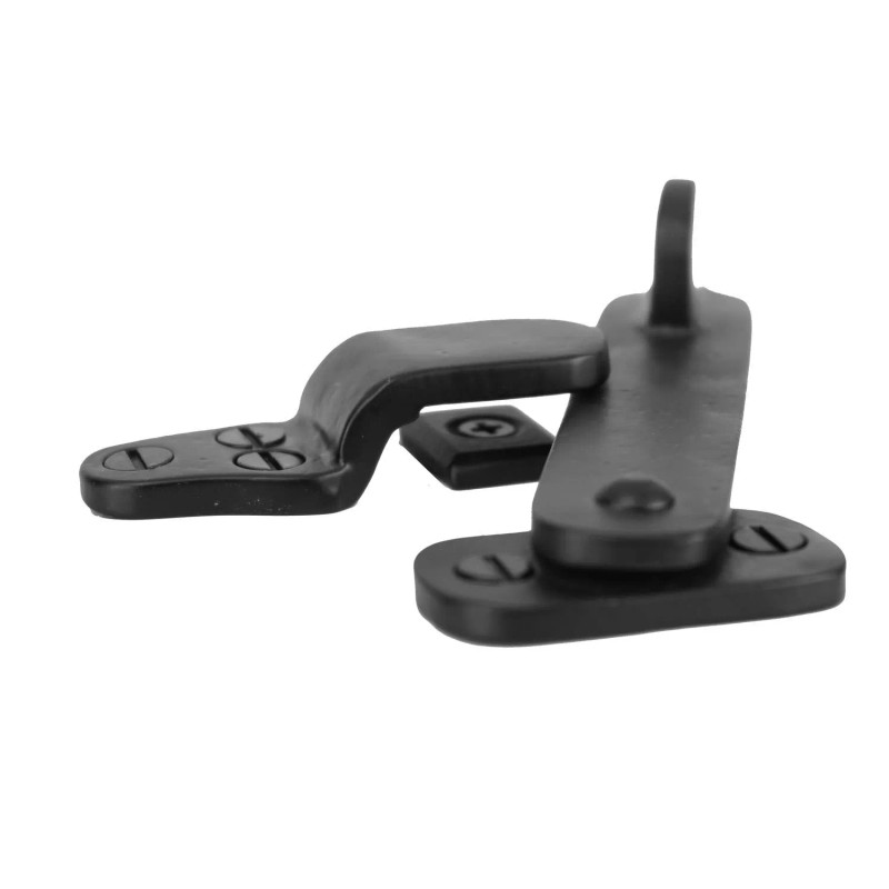 Iron Valley Hardware Brass Valley - 4" Black Flip Latch