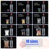 Epakh Resealable Transparent Zipper Poly Reclosable Jewelry Bags , Lock
