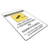 Time of Sale 8050705800445 Sign, White/Yellow/Black