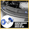 REPAIROCK 10pcs Fender Washer Bumper Washer M6 Bolts Engine Bay