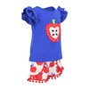 Unique Baby Girls Back to Grade School 2pc Apple Boutique