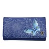 Anuschka Hand-Painted Genuine Leather RFID Blocking Women's Three Fold Wallet