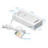 Topvico Water Leak Detector, 120dB Loud Siren, Powered by 9V