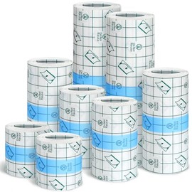 Siifert Waterproof Tattoo Aftercare Bandage - 8 Rolls Various Sizes