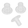 24 Pairs High Heel Protector Transparent PVC Heel Cover Repair