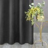Eurofirany Melanie Velvet Curtain with Eyelets 1 Piece Soft Elegant
