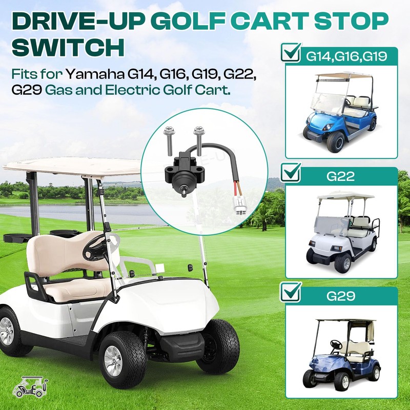 Drive-up Golf Cart Stop Switch Fits for Yamaha G14, G16,