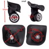 itdegno 2 x Universal Luggage Suitcase Replacement Wheel Wheel Swivel