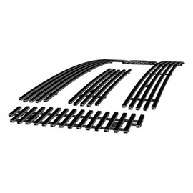 APS Compatible with Ford Excursion F-250 F-350 F-450 F-550 2005-2007 Honeycomb Style Between Bars Main Upper Stainless Steel SS Black Billet Front Grill Grille Insert F65799H