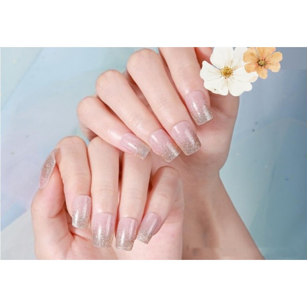 Winning Smile Fully Cured Gel Nail Stricker, UV Free Nail