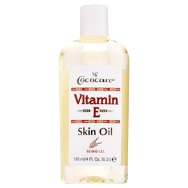 Cococare Vitamin E Skin Oil - Maximum Moisture for Dry Skin - Scar and Wrinkle Reduction Skin Oil - 4 Oz
