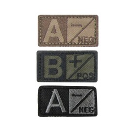 CONDOR 229AB-001 Bloodtype Patch AB- OD (6 Pcs)
