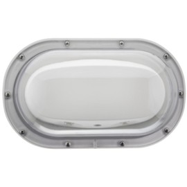 Lithonia Lighting/Acuity - WPVSSMLW - Lithonia Lighting WPVSSMLW Wet Protection Vandal Shield, Small, White