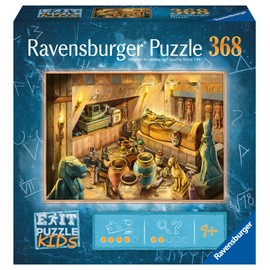 Ravensburger EXIT Puzzle Kids - 13360 In Ancient Egypt - 368 Pieces Puzzle for Children from 9 Years, Children's Puzzle
