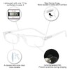 OCCI CHIARI Clear Reading Glasses Women 2.75 Stylish Reader (100