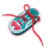 éS 14629 I Learn to Tie Shoes, Multicoloured, One Size