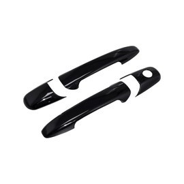 Naisec for Ford Mustang 2004-2014 Accessories Door Handle Cover Exterior Trims Handle Protection with Smart Auto Lock Holes