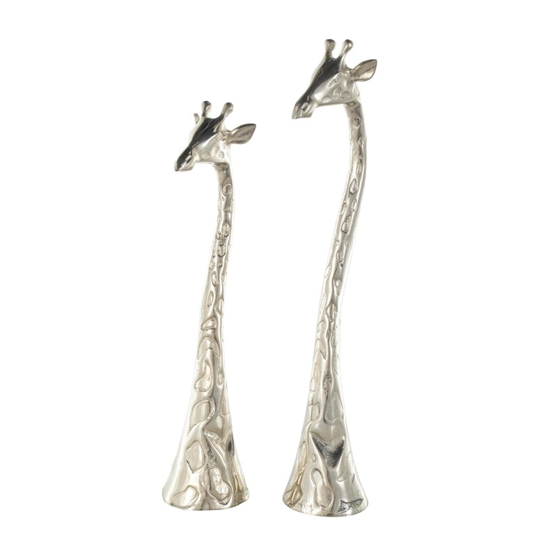 Deco 79 Aluminum Metal Giraffe Decorative Sculpture Tall Home Decor