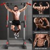 SogesPower Power Tower Pull Up Dip Stand Multi-Function Adjustable Height