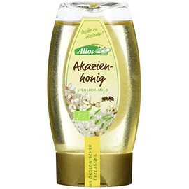 Allos Acacia Honey in Dispenser Pack of 3 x 250 g
