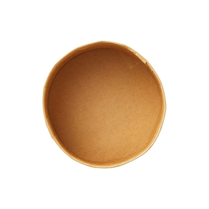 Glorex Round Cardboard Storage Box – Natural – 10 x 10 x 5.5 cm