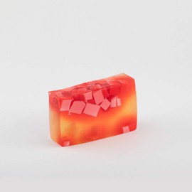 The Collections Handmade Soap Bundle - Vegan, Alcohol and Paraben Free - Aromatherapeutic and Hypoallergenic - 3 Packs (Strawberry, Lemon, Pomegranate)