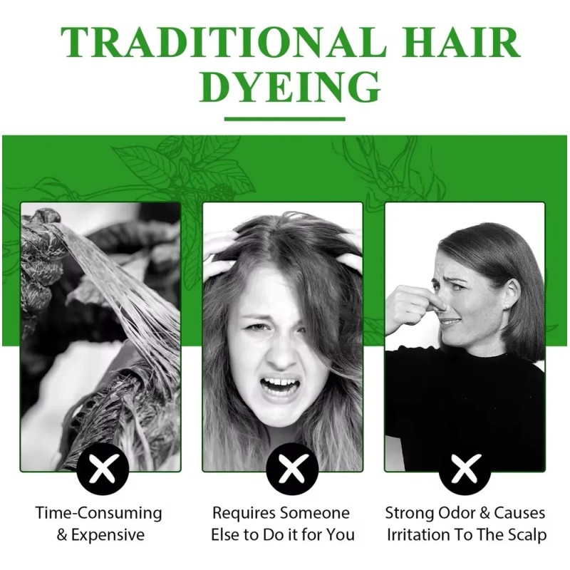 Sefudun Shampoo Cubre Canas Con Tinte