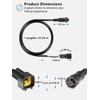 Replacement for 010-12770-00 Adapter Cable, for Yamaha Engine Bus to