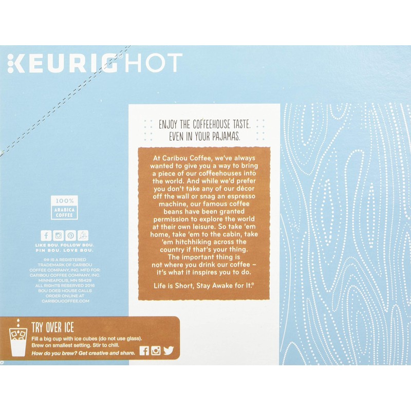 Caribou Coffee Daybreak Morning Blend, K-Cups for Keurig Brewers, 24