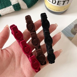 6 Pcs Double Layers Twist Plait Hair Clips Velvet Double Bangs Hairstyle Hair Barrettes Front Hair Clips Hair Braider Hairpin Hair Accessories Tools for Women and Girls