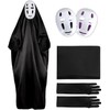 Kaonashi Cosplay Costume, Includes 2 Masks Included, Costume, Halloween, School