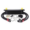 EVIL ENERGY 10 Row Oil Cooler Kit, 10AN Transmission Engine