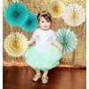 Teal Gold Birthday Party Decorations Women Cream Mint Gold Polka