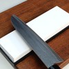 Glass Sharpening Stone with Non-Slip Silicone Base - Whetstone Grit