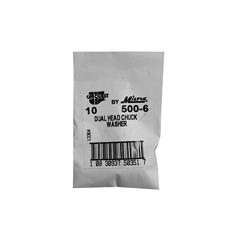 Milton 500-6 Dual Head Air Chuck Washer - Box of