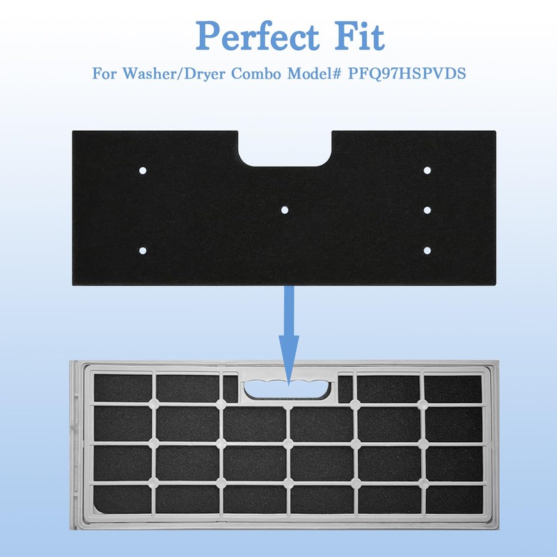 3 Pack WH01X35719 Washer Dryer Lint Filter Replacement - for