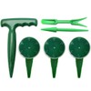 Coolrunner 6 Pack Sowing Seeds Dispenser Set, Adjustable Garden Hand