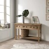 Bridge Brazil Wood Hall Table Console 3 Drawers Corona |