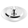 Jiayaus Bath Plug, Stainless Steel Push Type Bath Plug Pop