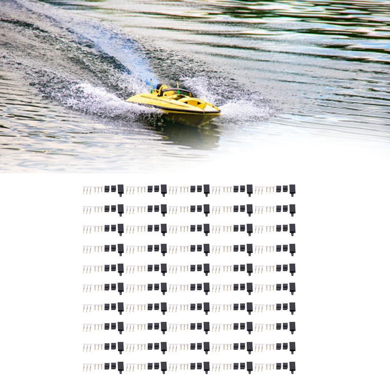 50PCS Servo Receiver Connector Plug with Lock and Male Female