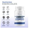 Suplemento Cápsula Naíma Carnitina Tartrato 36g