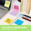 Sticky Notes Set, 3in x 3in Post It Notes, 100