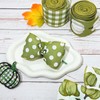 Whaline Fall Green Pumpkin Wired Edge Ribbon 30 Yards Farmhouse